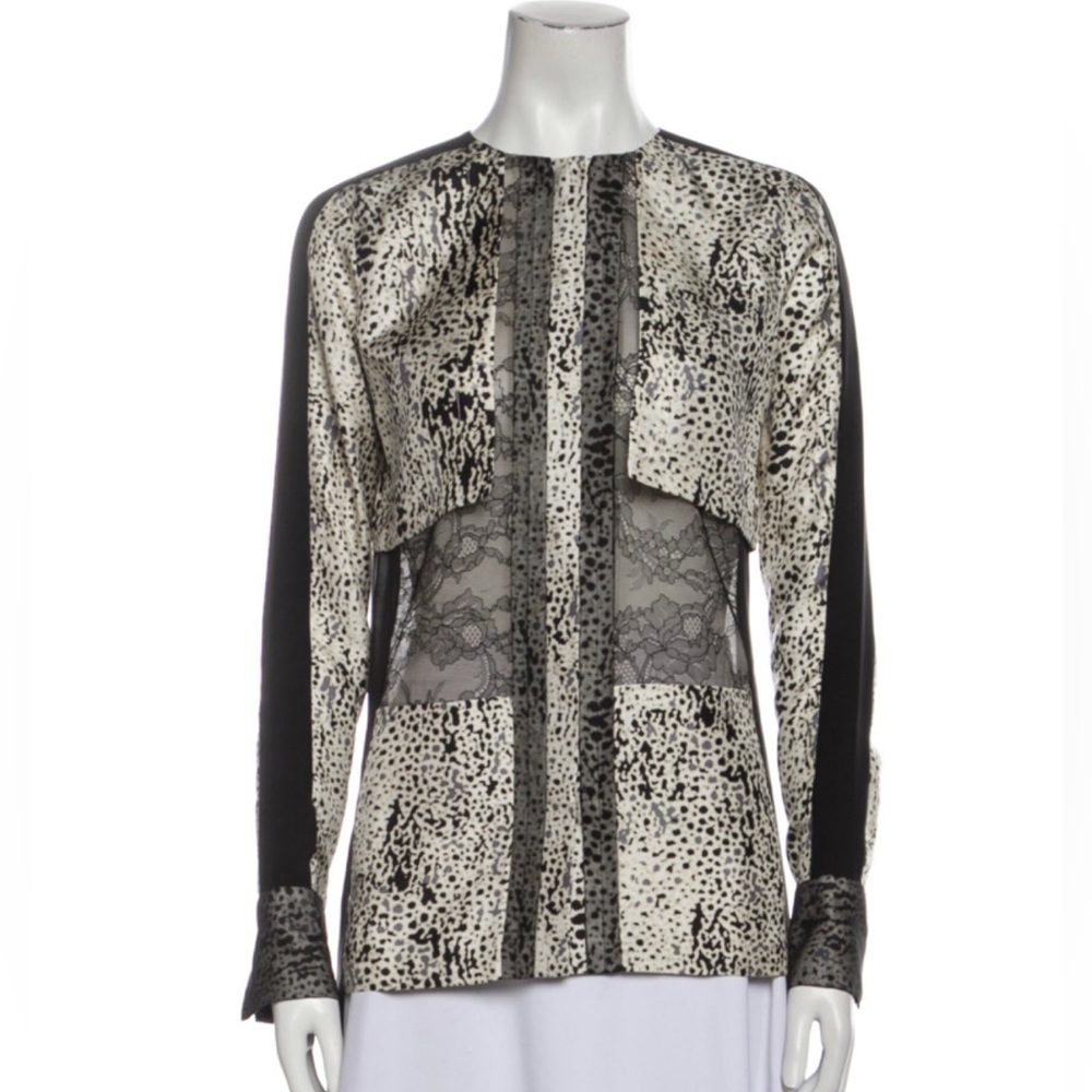 J. Mendel Silk Blouse